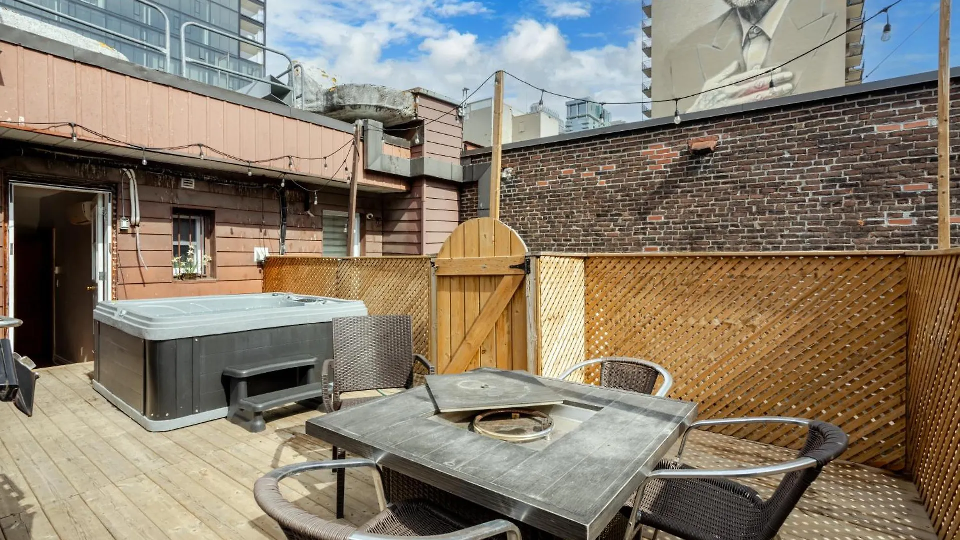 דירה מונטריאול 3Bdr Penthouse, Rooftop And Bbq In Crescent